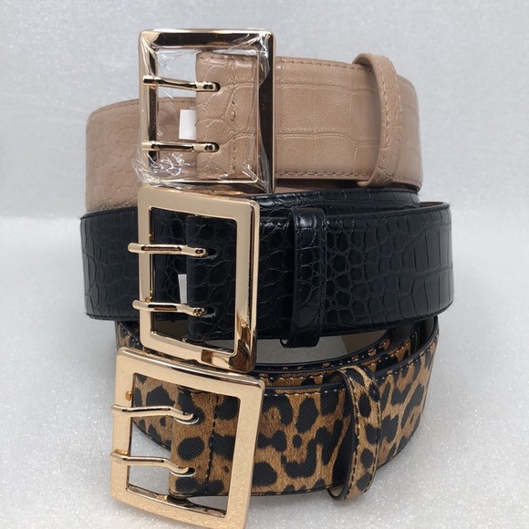 Risantry Accessories - RISANTRY Belts Three Animal Print Size Medium
